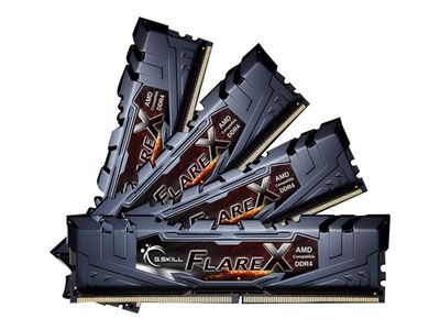 G.Skill RAM Flare X series - 32 GB (4 x 8 GB Kit) - DDR4 3200 DIMM CL14_1