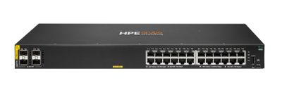 HPE Aruba Networking CX 6100 24G Class4 PoE 4SFP+ 370W Switch_thumb