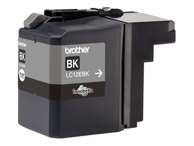 Brother LC12EBK - XL-Kapazität - Schwarz - Original - Tintenpatrone_2