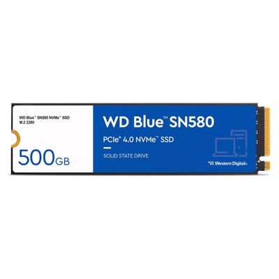 Western Digital SSD Blue SN580 - 500 GB - M.2 2280 - PCIe 4.0 x4 NVMe_thumb