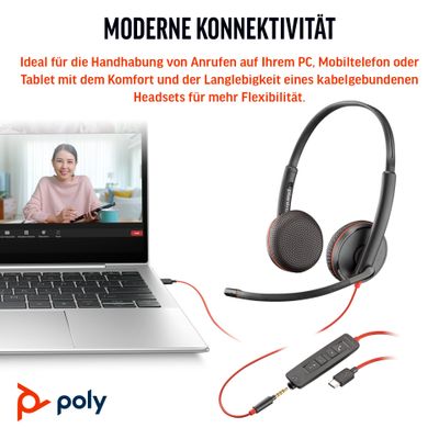 Poly Over-Ear Headset Blackwire 3225_6