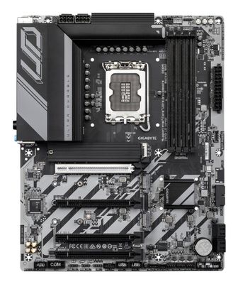 GIGABYTE Z890 UD WIFI6E Mainboard - Unterstützt Intel Core Ultra (Serie 2) CPUs, 12+1+2 Phasen VRM, bis zu 8800MHz DDR5 (OC), 1xPCIe 5.0 + 2xPCIe 4.0, Wi-Fi 6E, 2.5GbE LAN, USB 4_2