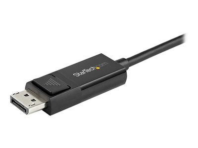 StarTech.com 6ft (2m) USB C to DisplayPort 1.2 Cable 4K 60Hz - Reversible DP to USB-C / USB-C to DP Video Adapter Monitor Cable HBR2/HDR - USB-/DisplayPort-Kabel - 2 m_5