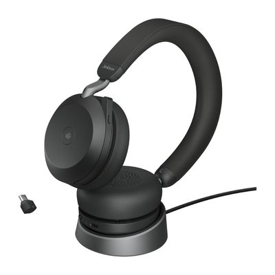 Jabra Over-Ear Headset mit Ladestation Evolve2 75_4