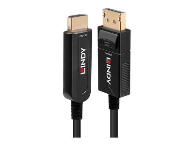 Cable Lindy DP to HDMI 18G AOC 10m Black_thumb