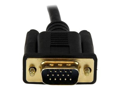 StarTech.com HDMI to VGA Cable - 10 ft / 3m - 1080p - 1920 x 1200 - Active HDMI Cable - Monitor Cable - Computer Cable (HD2VGAMM10) - Videokonverter - Schwarz_3