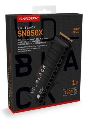 Western Digital Black WD_BLACK SN850X NVMe 1 TB M.2 PCI Express 4.0_2