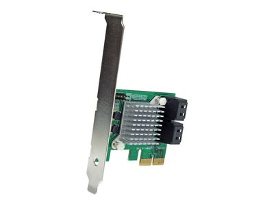 StarTech.com 4 Port PCI Express 2.0 SATA III 6Gbps RAID Controller Card with HyperDuo SSD Tiering - PCIe SATA 3 Controller Adapter (PEXSAT34RH) - storage controller (RAID) - SATA 6Gb/s - PCIe 2.0 x2_2