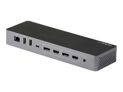 StarTech.com Thunderbolt 3 Dock mit USB-C Host-Kompatibilität - Dual 4K 60Hz DisplayPort 1.4 oder Dual HDMI Monitore - Single 8K - TB3/USB-C Laptop Docking Station - 96W PD, 5xUSB - 10 Gbit/s (TB3CDK2DHUE) - Dockingstation - USB-C 3.2 Gen 2 / Thunderbolt_6