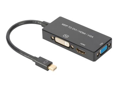 DIGITUS Mini DisplayPort 3in1 Adapter/Converter - 20 cm_thumb