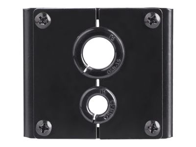 StarTech.com Cable Management Module for Conference Table Connectivity Box - Includes 4x Grommet Holes - Installs in BOX4MODULE or BEZ4MOD (MOD4CABLEH) - cable organizer_3
