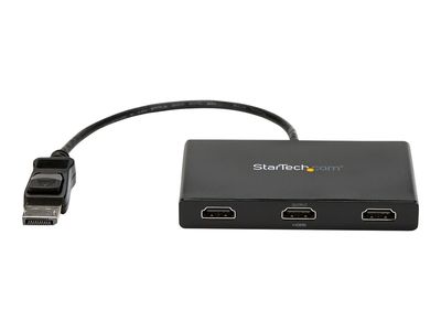 StarTech.com MST Hub DisplayPort to HDMI Multi-Monitor Splitter - 3-Port MST Hub - DP 1.2 to 3x HDMI MST Hub (MSTDP123HD) - Video-/Audio-Splitter - 3 Anschlüsse_2