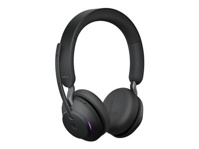 Jabra Evolve2 65 MS Stereo - headset - USB-C - with charging stand_4
