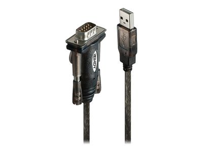Lindy USB Seriell Konverter Lite - Serieller Adapter - USB - RS-232_thumb
