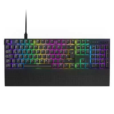 NZXT Function 2 - Tastatur full size - QWERTZ - Deutsch - Schwarz Eingabegerät_thumb