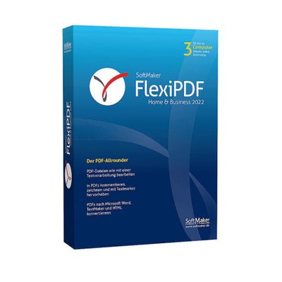 Softmaker Flexi PDF Home & Business 2022 Windows - PKC - Full Version - 3 Devices_thumb