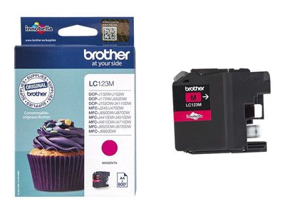 Brother LC123M - High Yield - magenta - original - ink cartridge_3