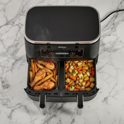 Ninja Foodi Dual Zone Heißluftfritteuse AF300EU_3
