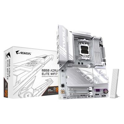 GIGABYTE Mainboard B850 AORUS Elite WIFI7 ICE - ATX - Socket AM5 - AMD B850_1