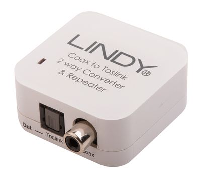 Lindy 70411 Kabeladapter Toslink RCA Weiß_2