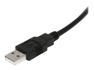 StarTech.com 9 m / 30 ft Active USB A to B Cable - M/M - Black USB 2.0 A to B Cord - Printer Cable - Extension USB Cable (USB2HAB30AC) - USB cable - 9.15 m_5