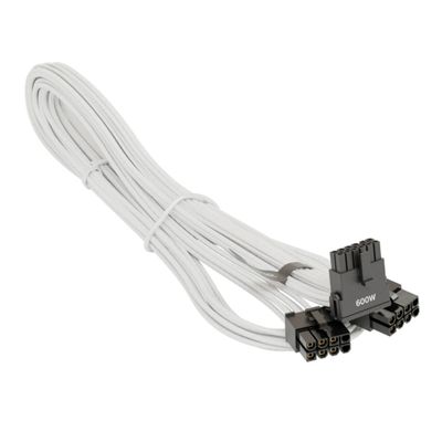 Cable PSU Sea Sonic 12VHPWR 90° to 2x 8-Pin white_thumb