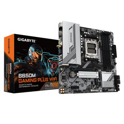 Gigabyte B650M GAMING PLUS WIFI - 1.X - Motherboard - micro ATX - Socket AM5 - AMD B650_thumb