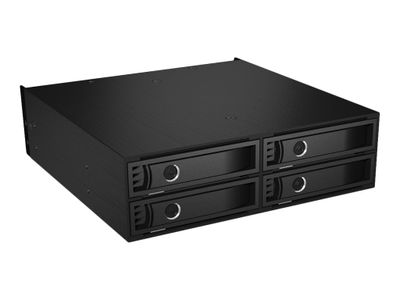 ICY BOX storage bay adapter IB-2242U2K - 4 x 2.5" U.2/SATA/SAS SSDs - mini SAS_4