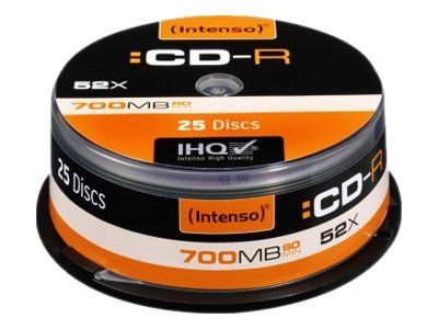 Intenso - CD-R x 25 - 700 MB - Speichermedium_1