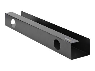 StarTech.com Kabelschacht zur Untertisch Montage - Kabelmanagement für den Tisch - Kabelrinne  - 60cm x 11cm (UDCMTRAY) - Kabelmanagementfach_4