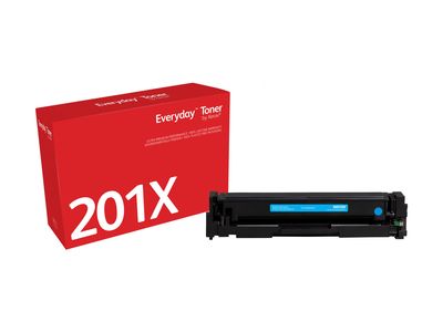 Xerox Tonerpatrone Everyday kompatibel mit HP 201X (CF401X / CRG-045HC) - Cyan_thumb