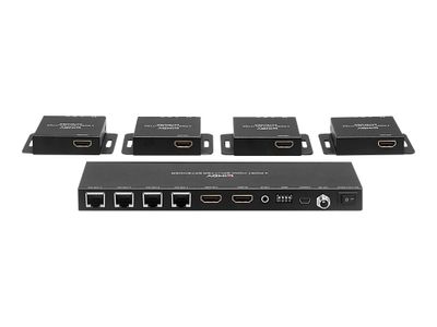 Adap Lindy Cat.6 4-port HDMI & IR Splitter Ext._5
