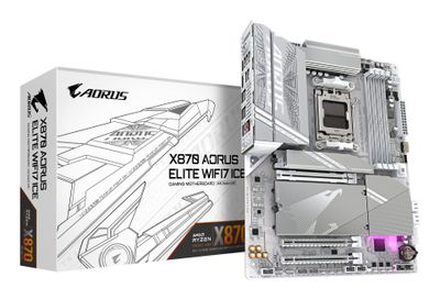 GIGABYTE Mainboard AORUS X870 ELITE WIFI7 ICE - ATX - Socket AM5 - AMD X870_thumb