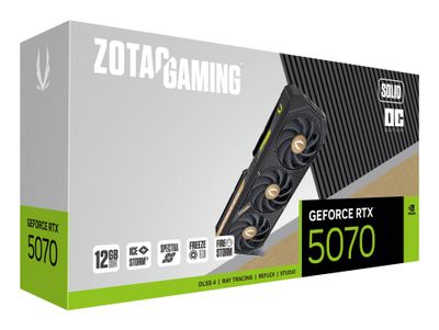ZOTAC graphics card GeForce RTX 5070 SOLID OC - 12 GB GDDR7 OC_7