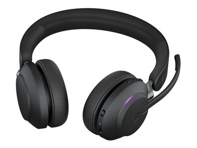 Jabra Evolve2 65 MS Stereo - headset - with charging stand_5