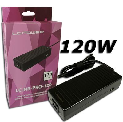LC-Power LC-NB-PRO-120 power adapter/inverter Indoor 120 W Black_3