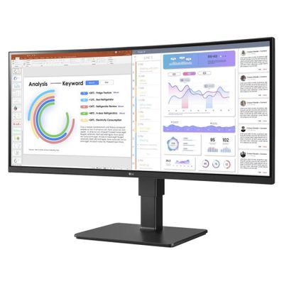 LG Curved LED-Monitor UltraWide 34BQ77QB-B - 86.72 cm (34") - 3440 x 1440 UWQHD_2