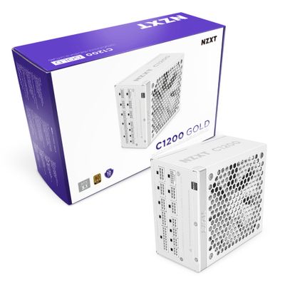 NZXT C1200 Gold ATX 3.1 power supply unit 1200 W 24-pin ATX White_12
