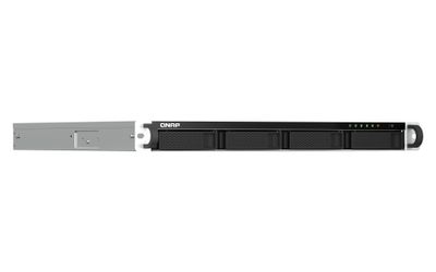 QNAP TS-464U NAS Rack (1U) Intel® Celeron® N5095 8 GB DDR4 0 TB QNAP Turbo System Aluminium, Black_3