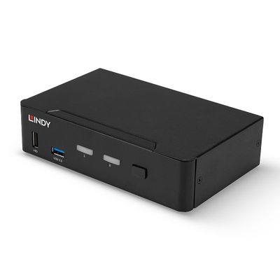 Lindy 39312 Tastatur/Video/Maus (KVM)-Switch Schwarz_thumb