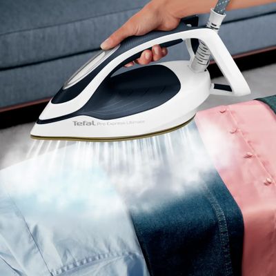 Tefal Pro Express Ultimate II GV9712E0 - steam generator iron - sole plate: Durilium Airglide Autoclean Ultra Thin_5