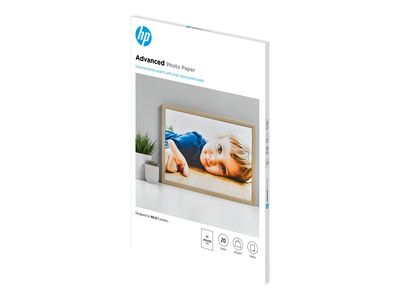 HP glänzendes Fotopapier Advanced Q8697A - DIN A3 - 20 Blatt_thumb