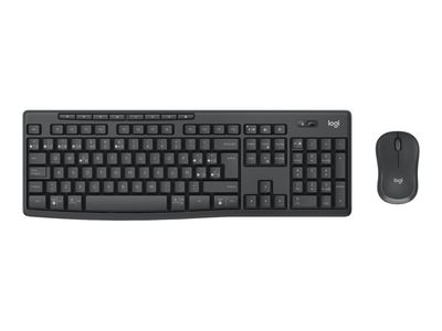 Logitech MK370 Combo for Business - keyboard and mouse set - QWERTY - US International - graphite Input Device_1