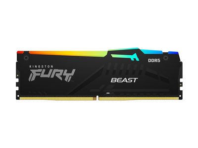 Kingston RAM FURY Beast RGB - 32 GB (2 x 16 GB Kit) - DDR5 5600 DIMM CL40_thumb