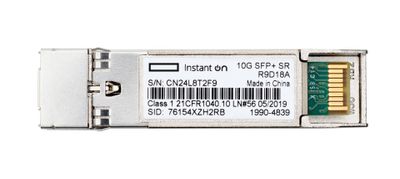 HPE Aruba Networking Networking Instant On 10G SFP+ LC SR 300m OM3 MMF Transceiver_2