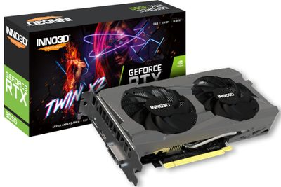 Inno3D graphics card GeForce RTX 3050 TWIN X2 - 8 GB GDDR6_3