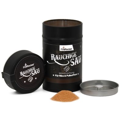 FireRocket 180g Dose Rauchige Sau Gewürzmischung Rippchen & Pulled Pork_3