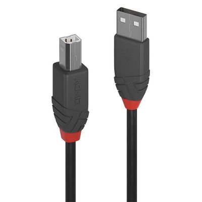 Lindy USB-Kabel Anthra Line - USB-A / USB-B - 20 cm_thumb