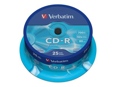 Verbatim CD-R Extra Protection - CD-R x 25 - 700 MB - Speichermedium_thumb
