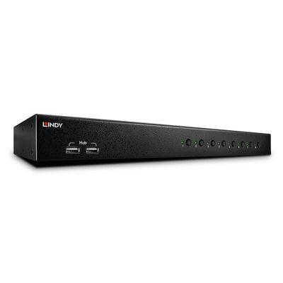 Lindy 39317 Tastatur/Video/Maus (KVM)-Switch Schwarz_thumb